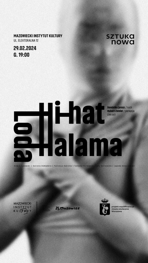 Hi-Hat Lota Halama - plakat